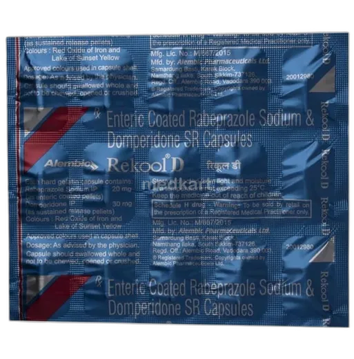 rekool 20 d capsule 15's